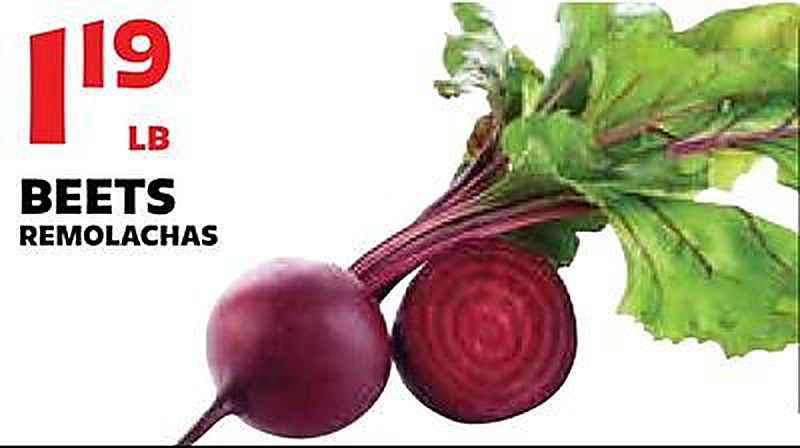 BEETS / REMOLACHAS - Sedanos weekly ad deal