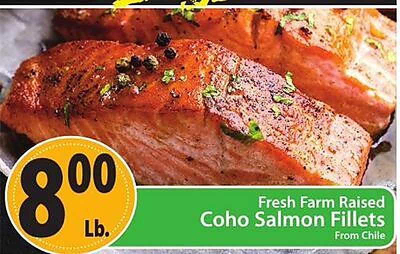 Fresh Farm Raised Coho Salmon Fillets - West Side Marketplace weekly ad deal