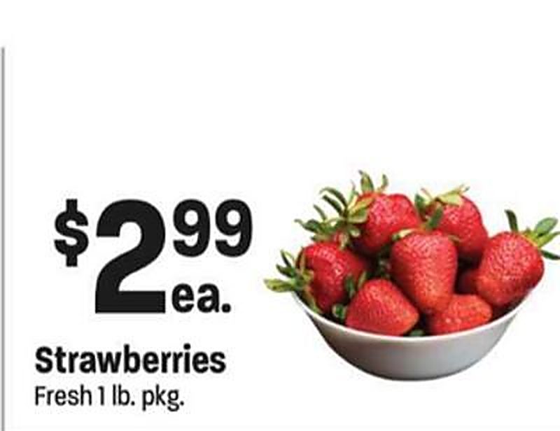 Strawberries - Lees Marketplace weekly ad deal