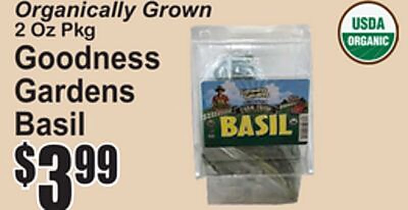 Goodness Gardens Basil - Superfresh weekly ad deal