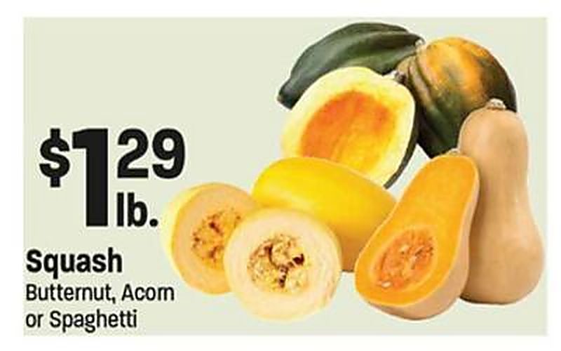 Squash - Lees Marketplace weekly ad deal