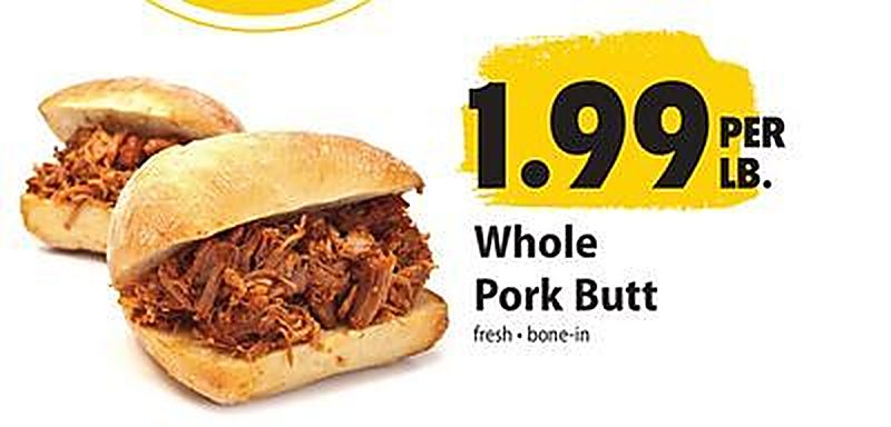Whole Pork Butt - Festival Foods weekly ad deal
