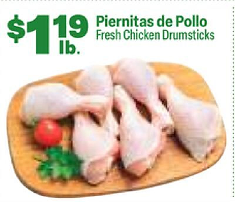 Fresh Chicken Drumsticks - El Rio Grande weekly ad deal
