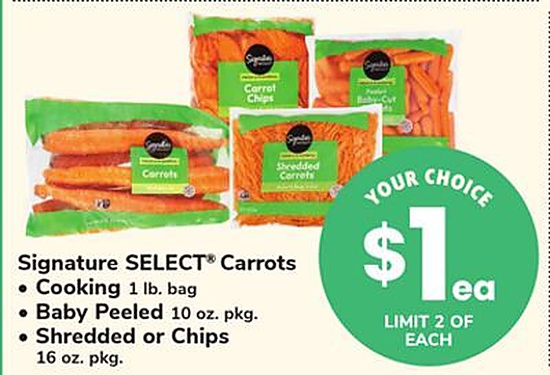 Signature SELECT® Carrots - Safeway weekly ad deal
