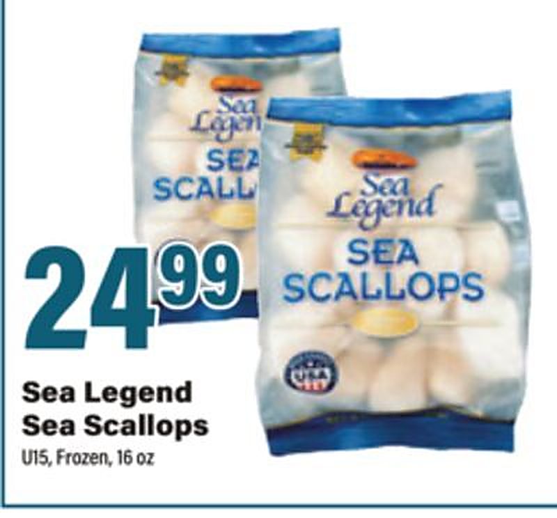 Sea Legend Sea Scallops - Big Y weekly ad deal