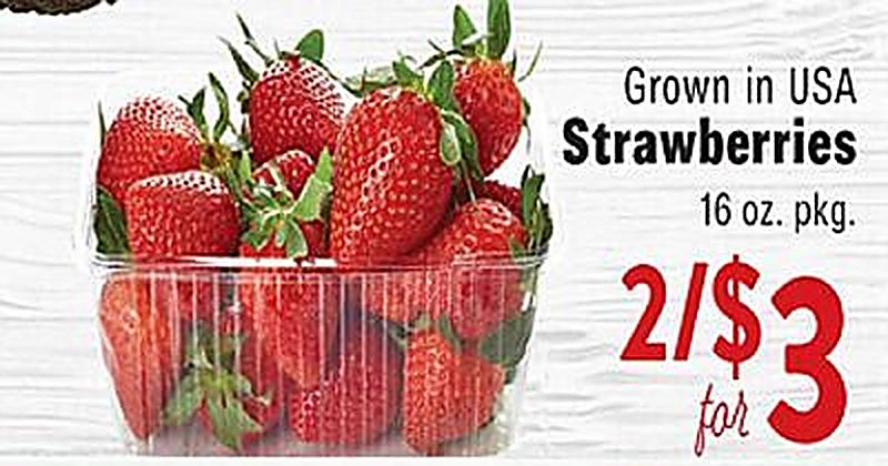 Strawberries - Rio Valley Market weekly ad deal