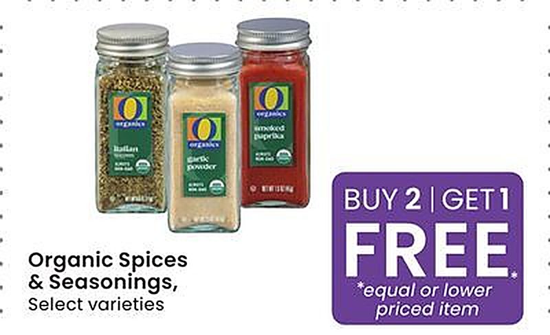 Organic Spices & Seasonings