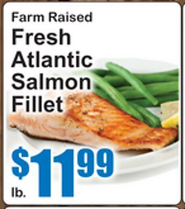 Farm Raised Fresh Atlantic Salmon Fillet - Superfresh weekly ad deal
