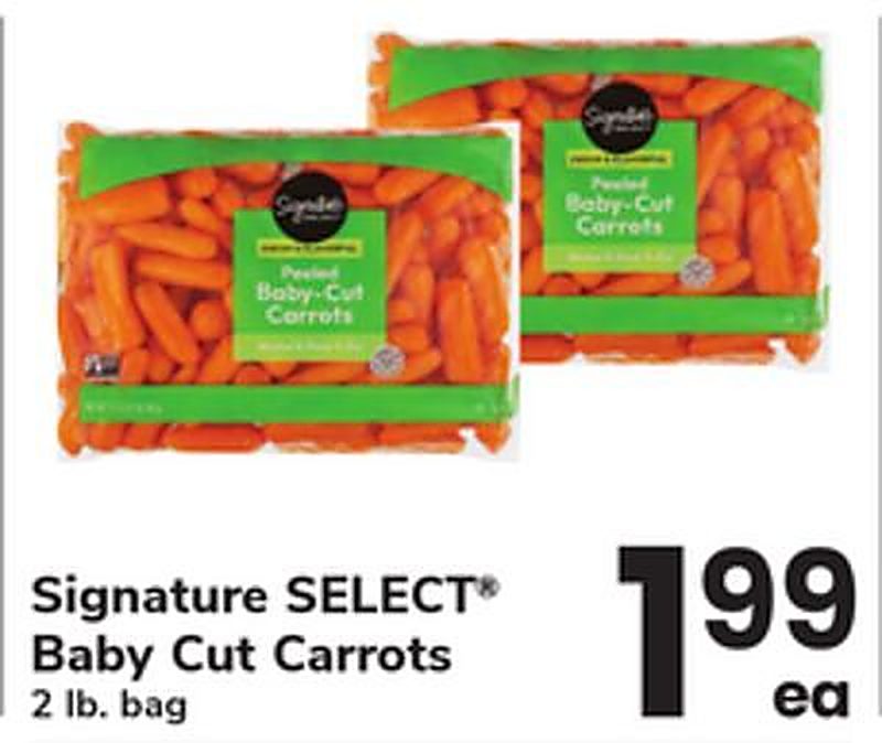 Signature SELECT® Baby Cut Carrots - Safeway weekly ad deal