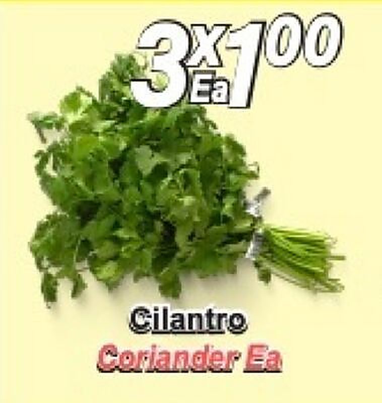Cilantro - El Mezquite Market weekly ad deal