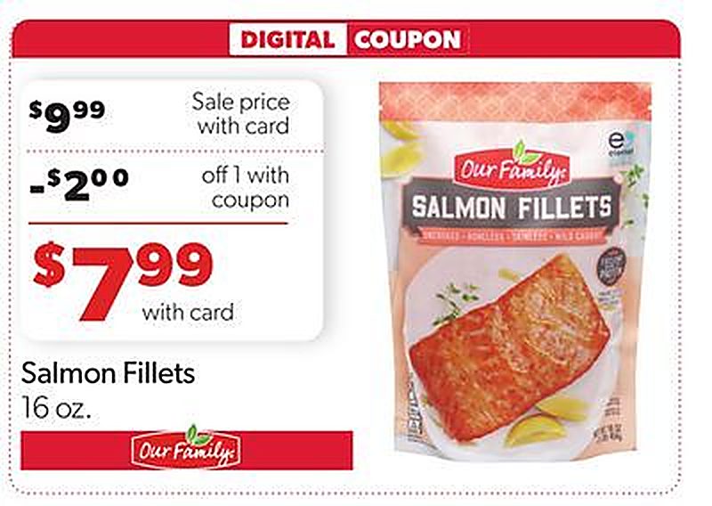 Salmon Fillets - VG’s Grocery weekly ad deal