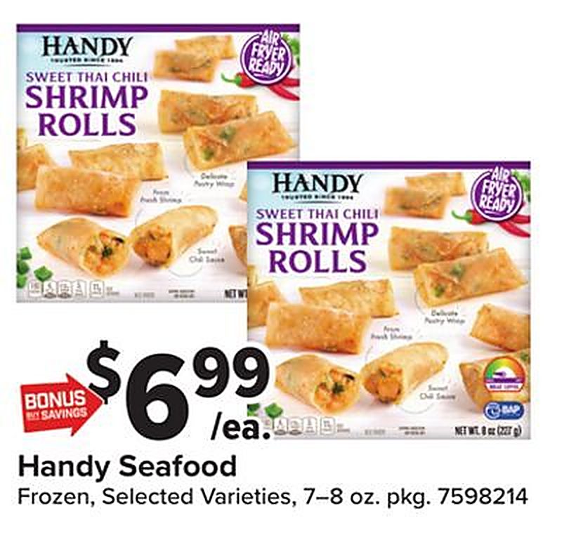 Handy Seafood - Giant Food weekly ad deal