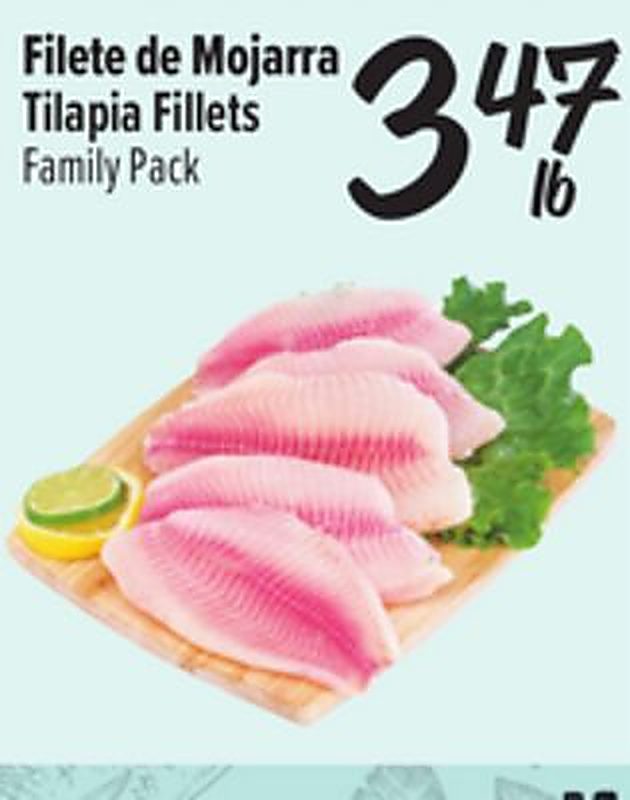Filete de Mojarrá / Tilapia Fillets - Fiesta Mart weekly ad deal