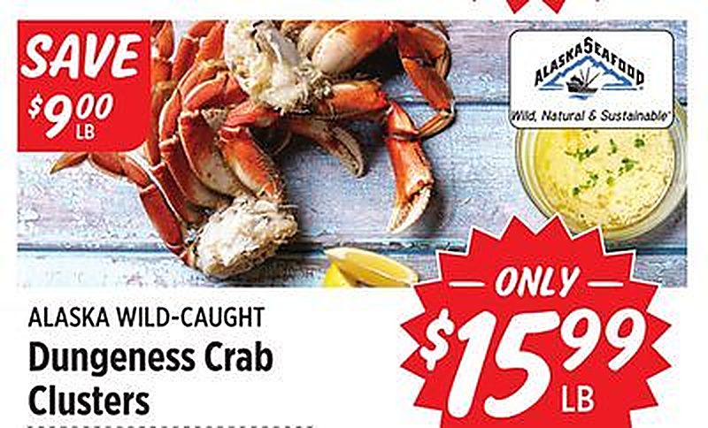 Dungeness Crab Clusters - Rouses Markets weekly ad deal