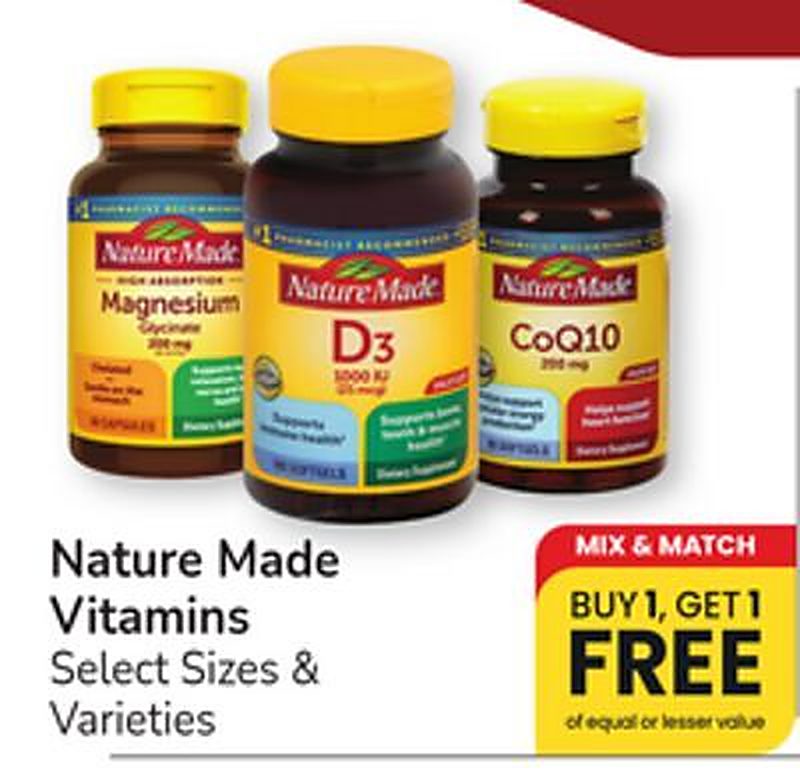 Nature Made Vitamins