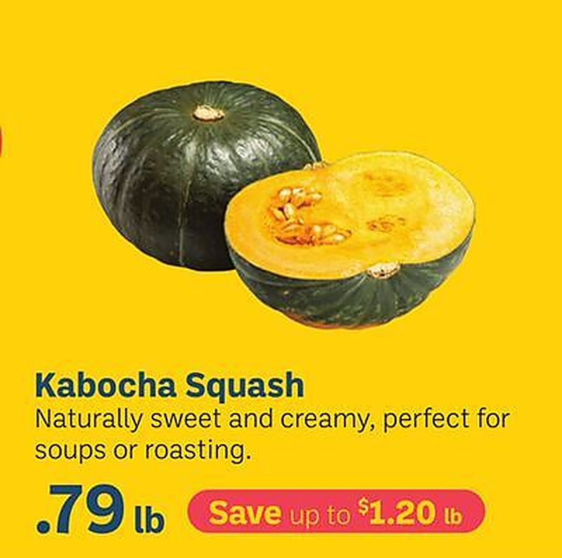 Kabocha Squash - Uwajimaya weekly ad deal