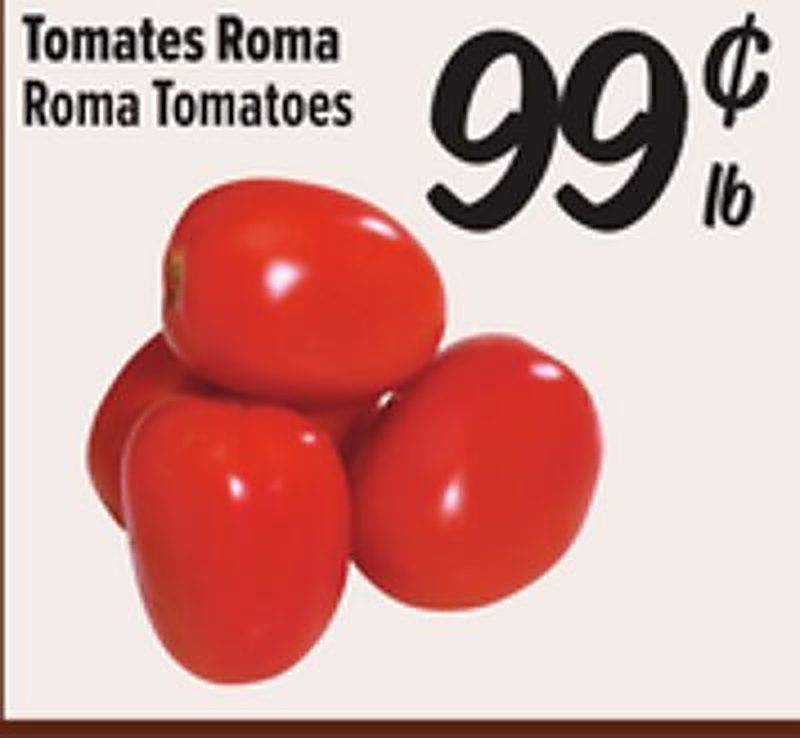 Tomates Roma / Roma Tomatoes - Fiesta Mart weekly ad deal