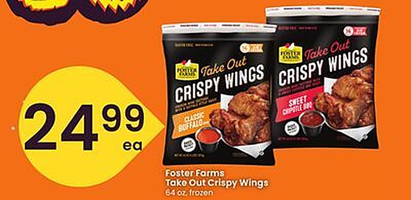 Foster Farms Take Out Crispy Wings - Albertsons weekly ad deal
