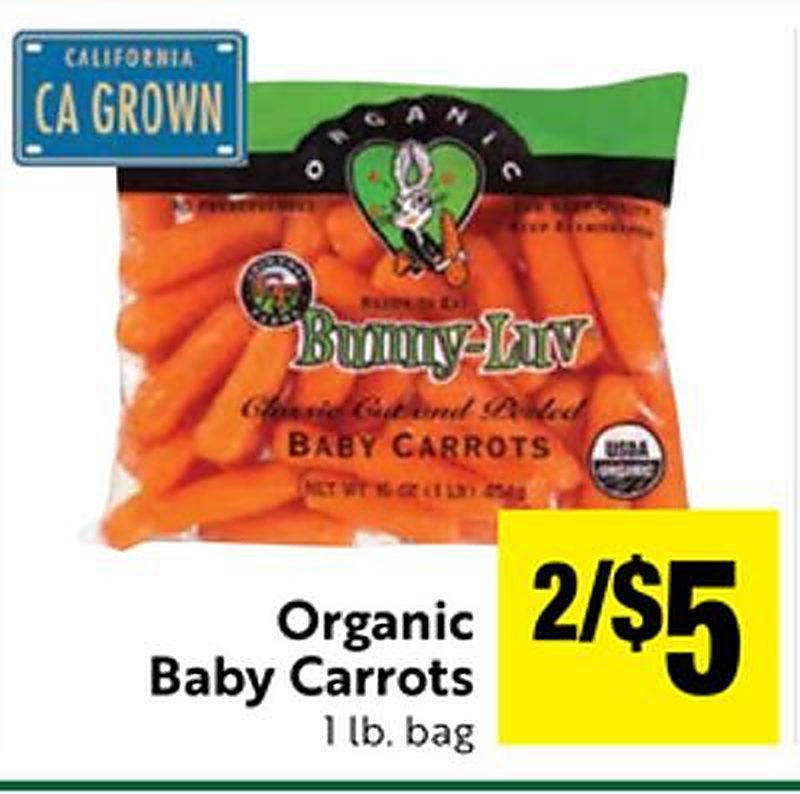 Organic Baby Carrots - Save Mart weekly ad deal