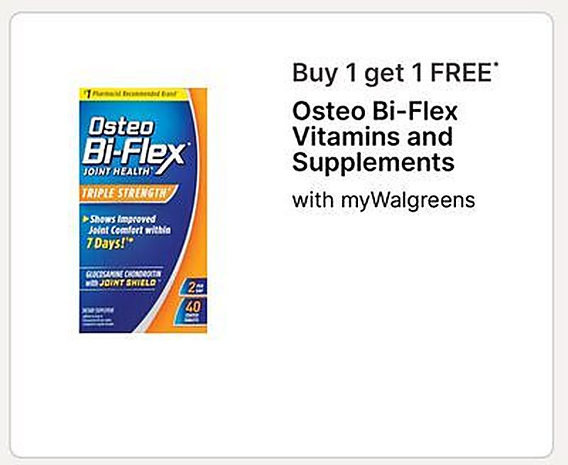 Osteo Bi-Flex Vitamins and Suplements