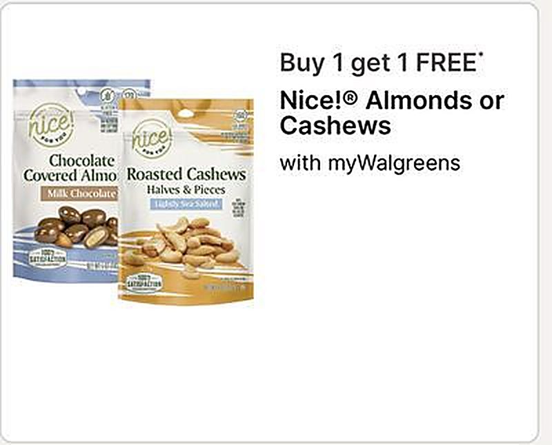 Nice!® Almonds or Cashews