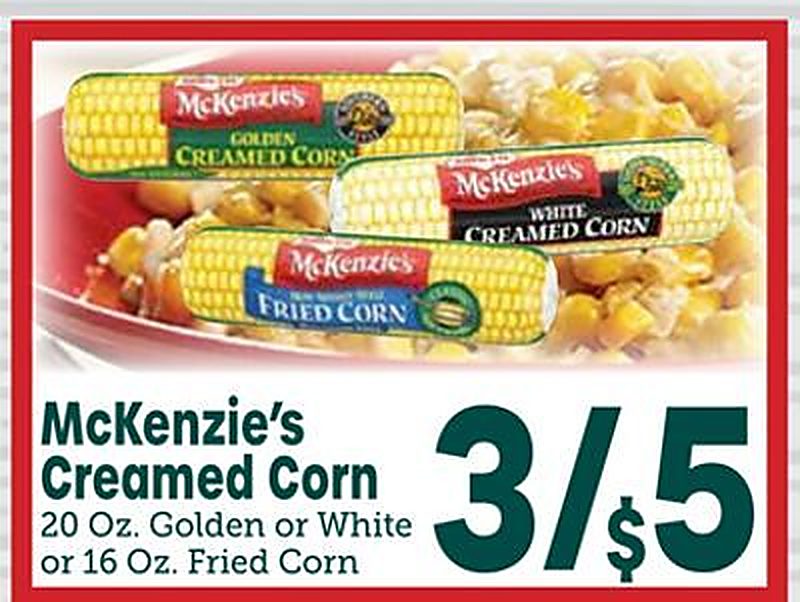 McKenzie's Creamed Corn - Little Giant Farmers Market weekly ad deal