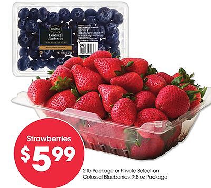 Strawberries - Foods Co weekly ad deal