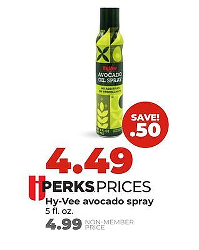 Hy-Vee avocado spray - Hy Vee weekly ad deal