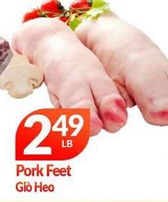 Pork Feet - Lams Seafood Market weekly ad deal