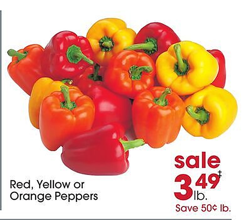 Red, Yellow or Orange Peppers - Giant Eagle weekly ad deal