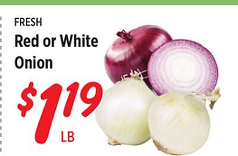 Red or White Onion - Rouses Markets weekly ad deal