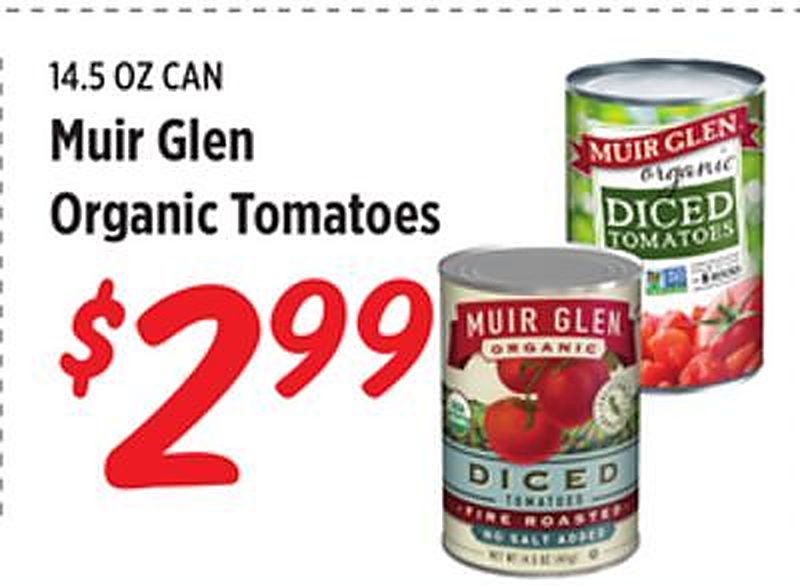 Muir Glen Organic Tomatoes - Rouses Markets weekly ad deal