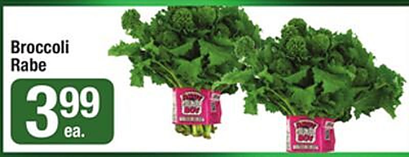 Broccoli Rabe - Star Market weekly ad deal