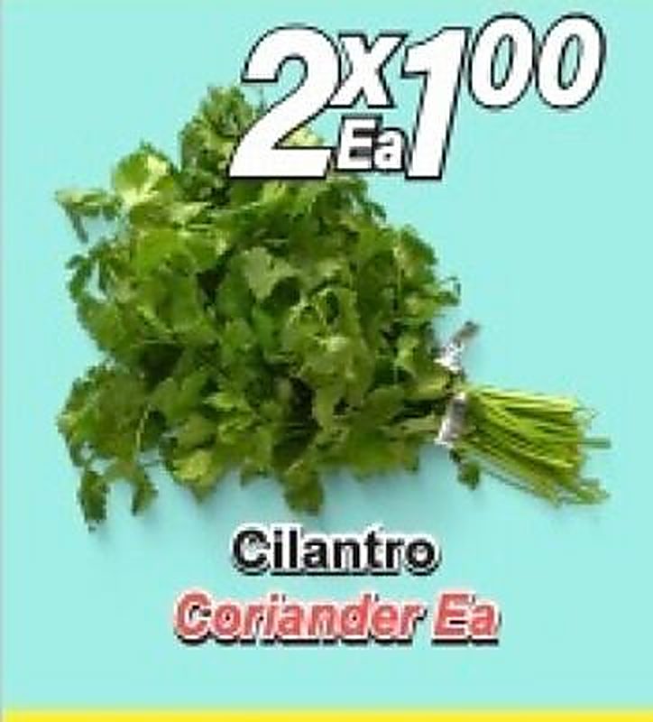 Cilantro - El Mezquite Market weekly ad deal