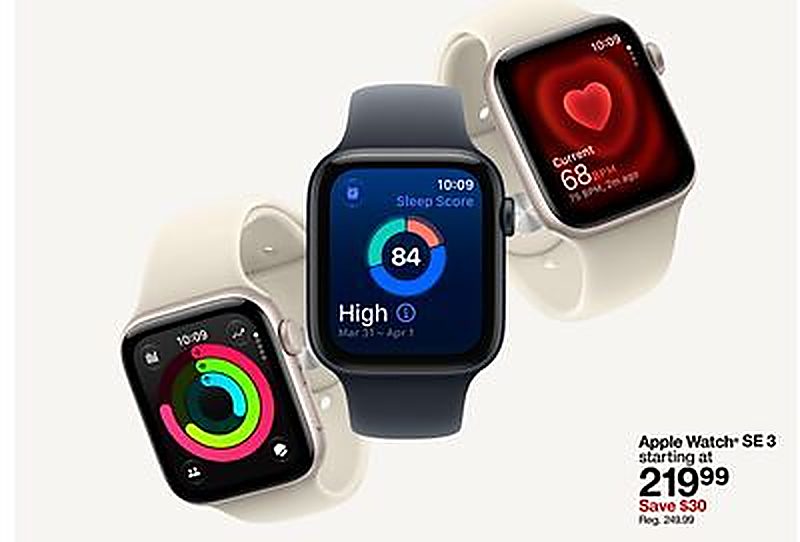 Apple Watch® SE 3 - Target weekly ad deal