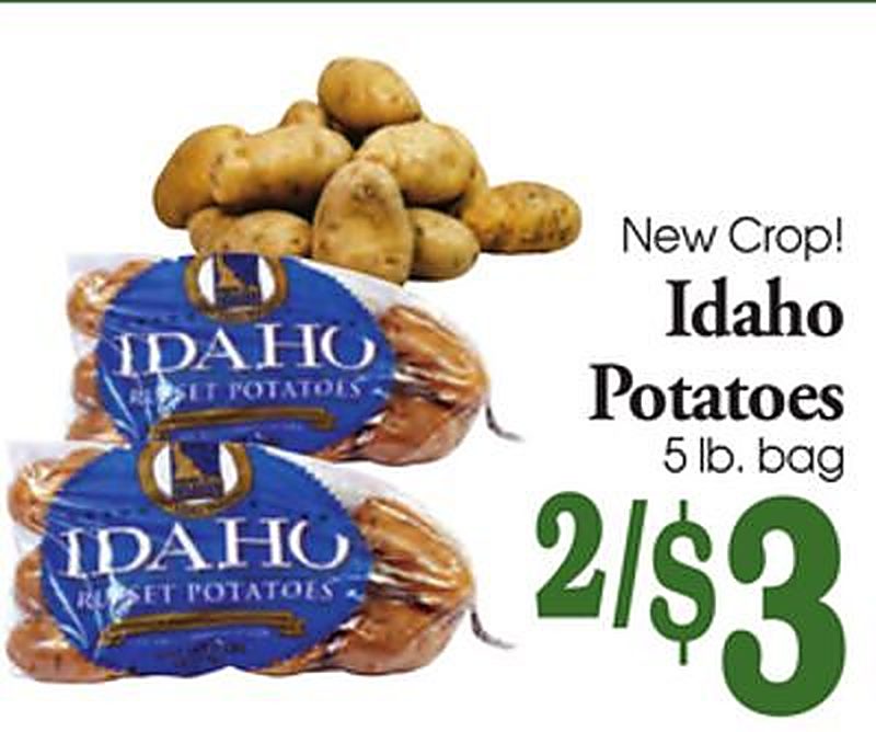 New Crop! Idaho Potatoes - Value Fresh Marketplace weekly ad deal