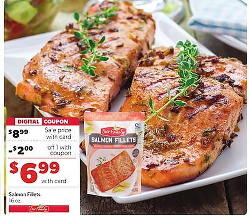 Our Family Salmon Fillets - VG’s Grocery weekly ad deal