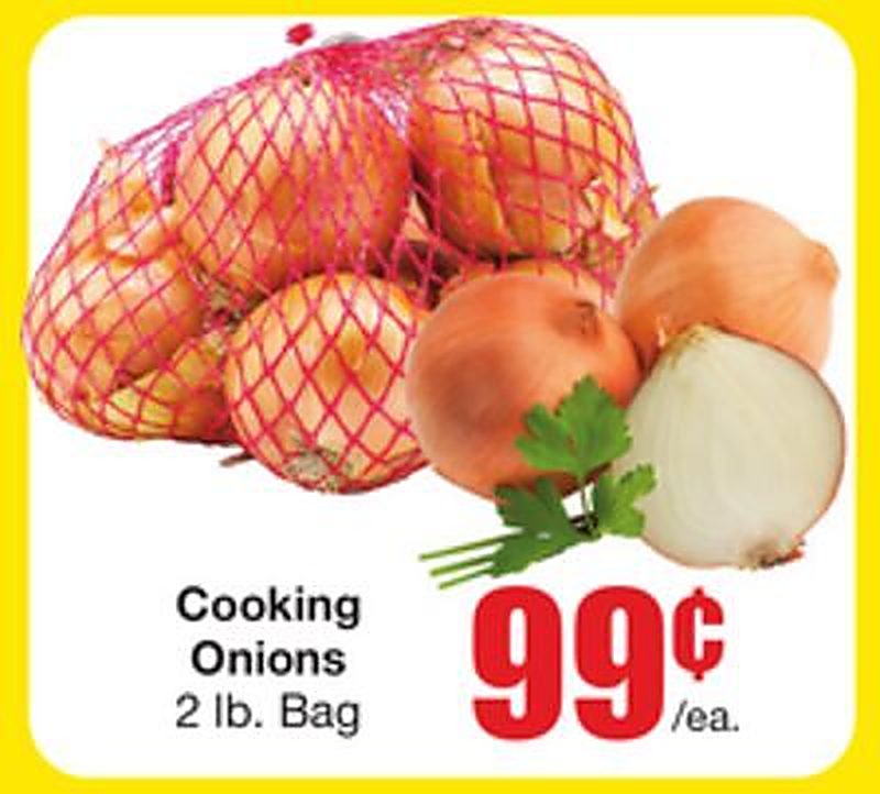Cooking Onions - Marcs weekly ad deal