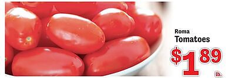 Roma Tomatoes - Food Depot weekly ad deal