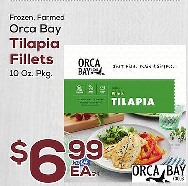 Orca Bay Tilapia Fillets - DeCicco & Sons weekly ad deal