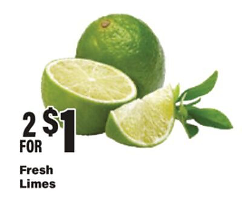 Fresh Limes - Big Y weekly ad deal
