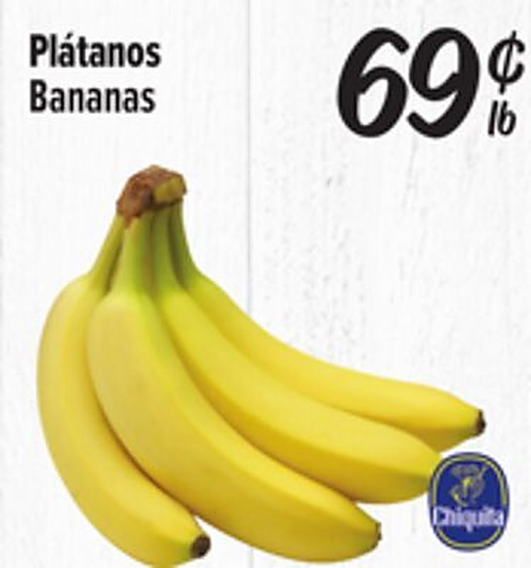 Plátanos / Bananas - El Super weekly ad deal