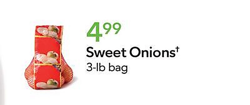 Sweet Onions† - Publix weekly ad deal