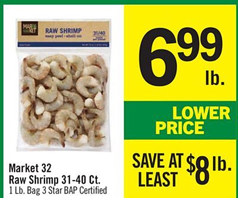 Market 32 Raw Shrimp - Price Chopper weekly ad deal