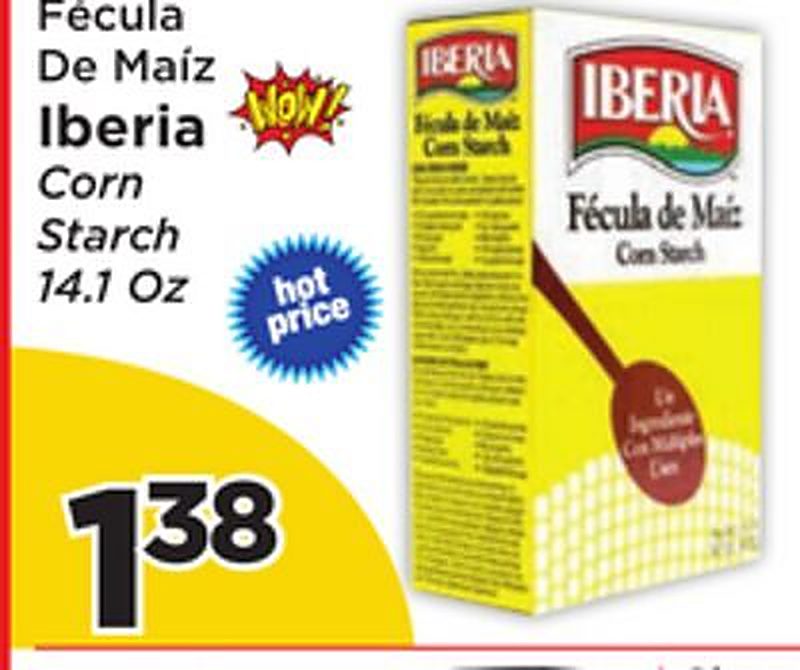 Iberia Corn Starch - Presidente Supermarketss weekly ad deal