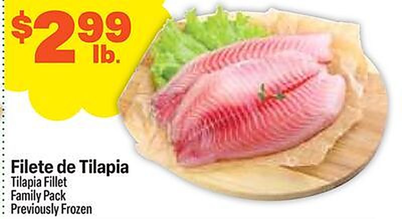 Filete de Tilapia - El Rio Grande weekly ad deal