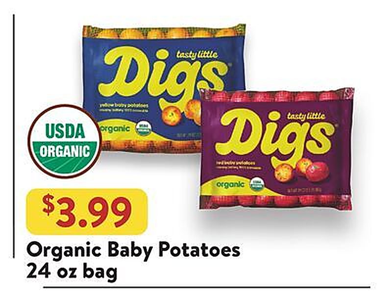 Organic Baby Potatoes - Fresh Thyme Market weekly ad deal