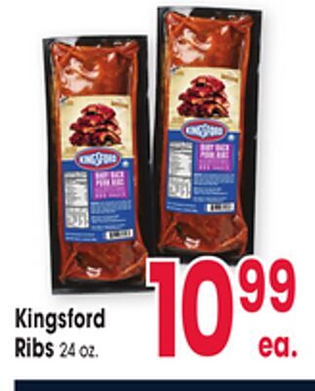 Kingsford Ribs - Jewel Osco weekly ad deal