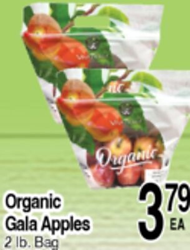Organic Gala Apples - Superior Grocers weekly ad deal