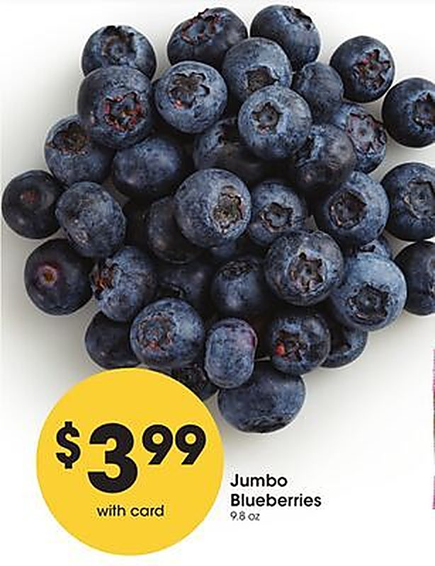 Jumbo Blueberries - JayC Food Stores weekly ad deal